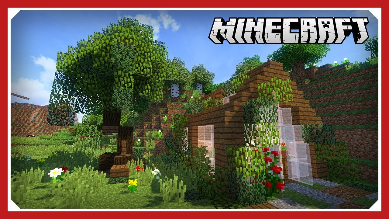 Minecraft E114 Cottage Greenhouse 1 12 2 Vanilla Survival Single Player Ssp Youtube