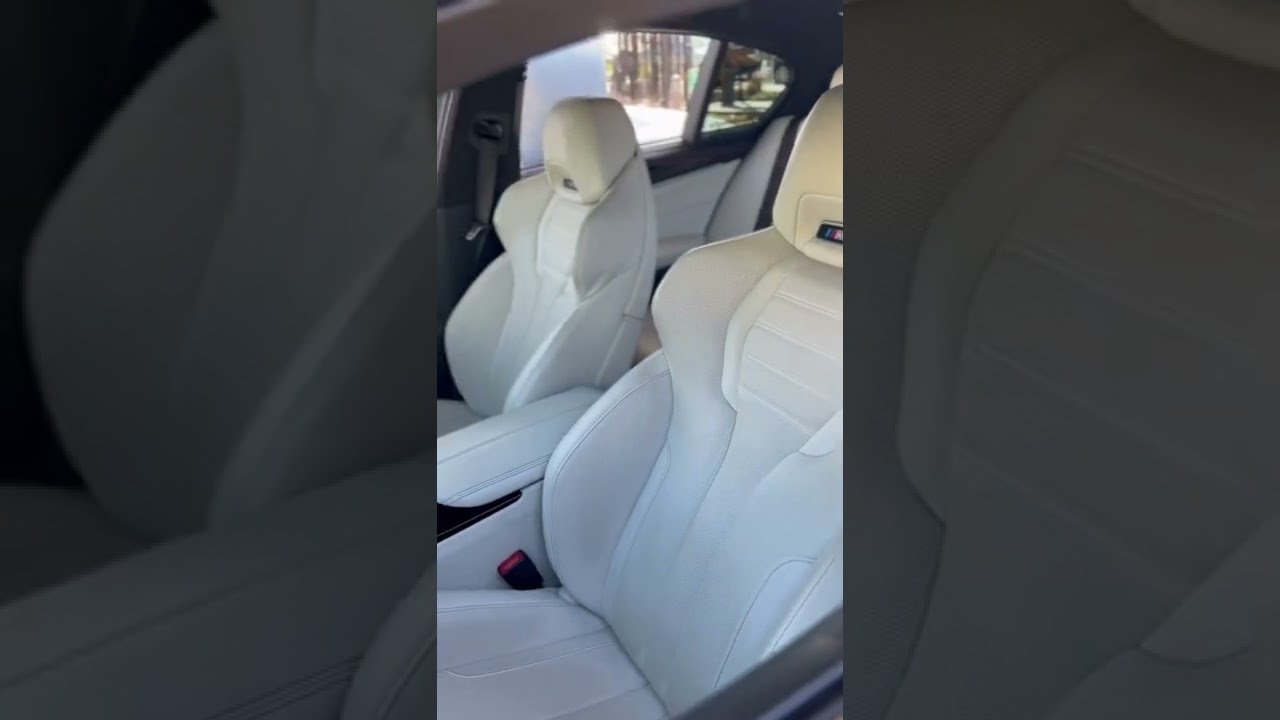 First edition BMW F90 M5 white interior