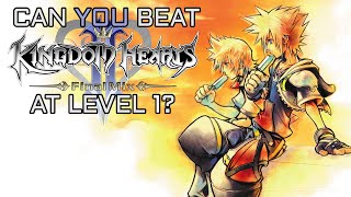 VG Myths  Can You Beat Kingdom Hearts 2 At Level 1?