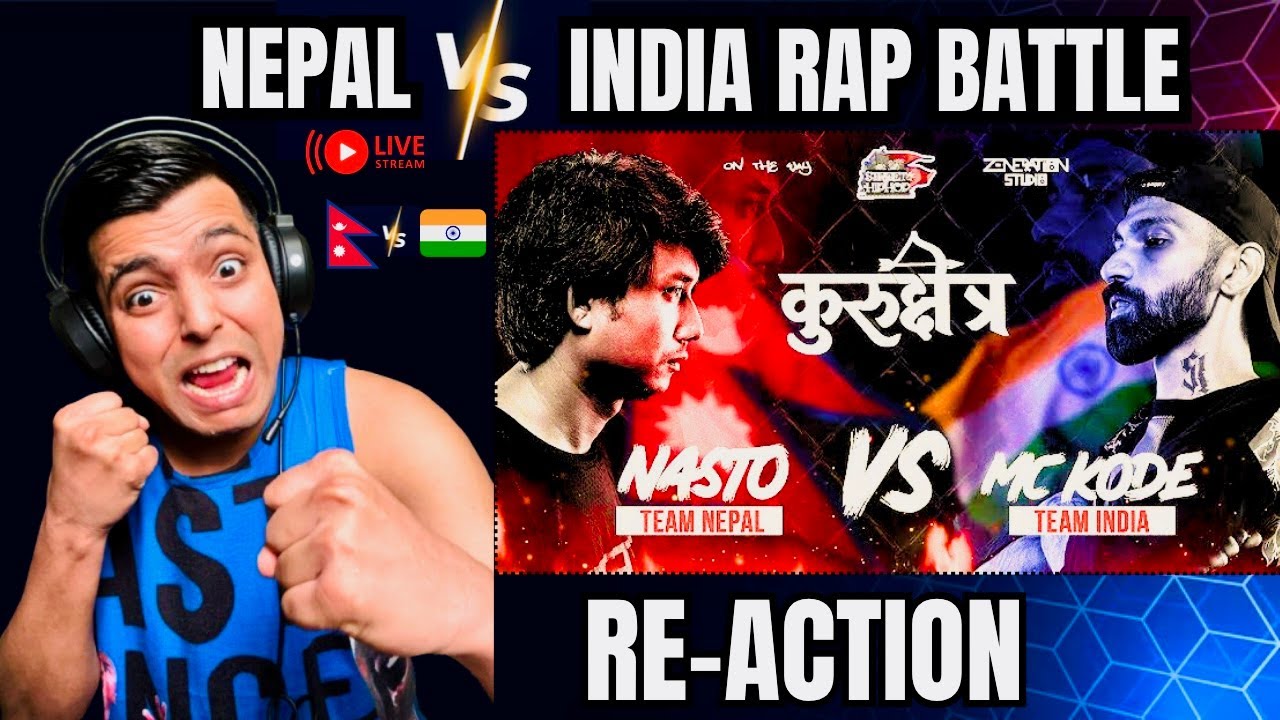 Nasto vs MC Kode Rap Battle Reaction 🔥 | Nepal vs India | My Honest Short Reaction 