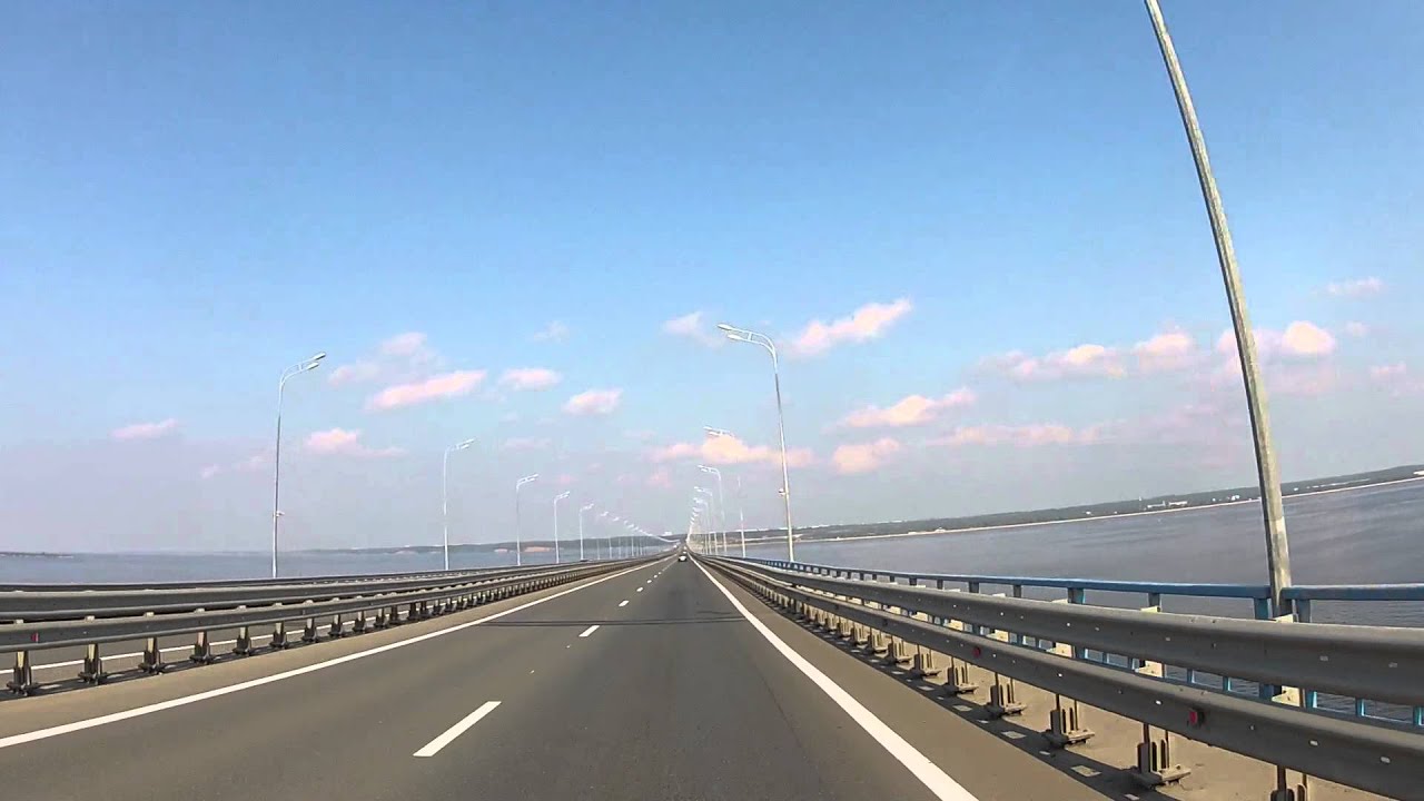 Ульяновский мост через волгу