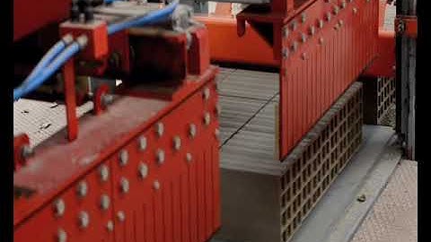 full automatic clay brick cutting system, brick stacking machine