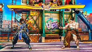 Street Fighter X Tekken | Law & Heihachi vs Kazuya & Lars | PC Gameplay