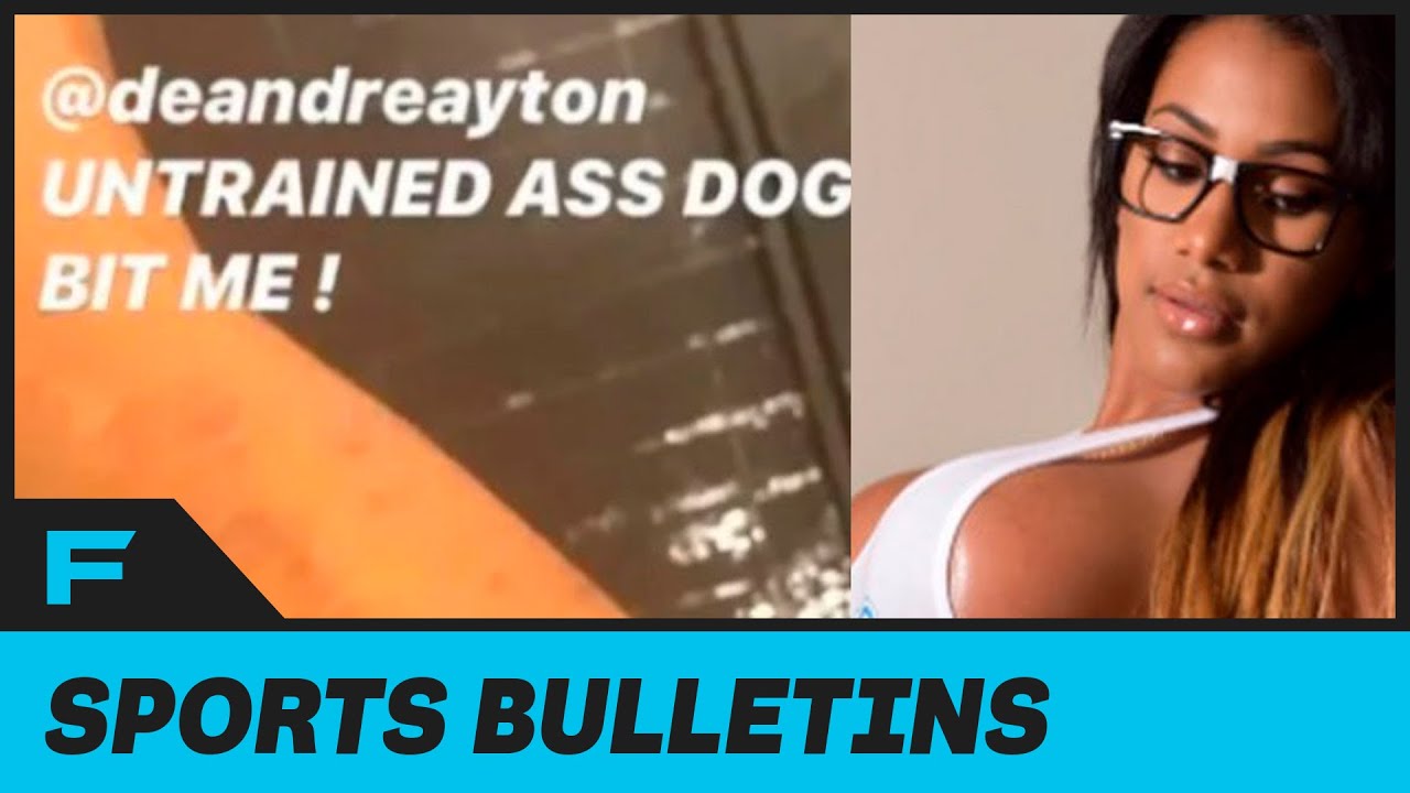 Deandre Ayton S Side Chick Gets Bitten By His Dog While His Gf Isnt Home Youtube
