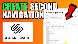 How To Create Second Navigation On Squarespace (2026) (Complete Guide)