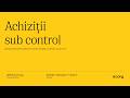 🎙️ Webinar e:corg: comenzi de achiziție — creare, aprobare și control