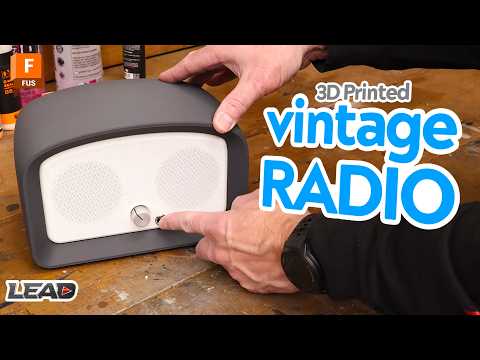 Easy DIY 3D Printed Vintage Style MP3 Player - YouTube