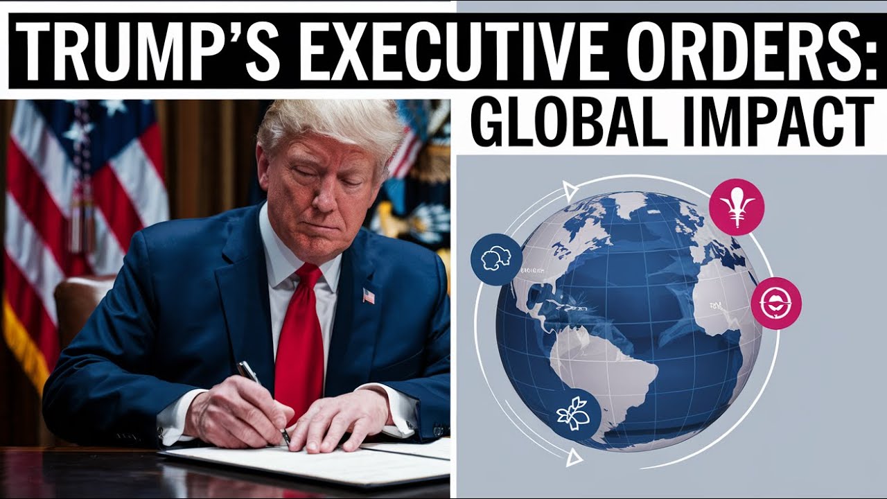 Trump’s Executive Orders: Global Impact, WHO Exit, Gender Policy & More Explained!