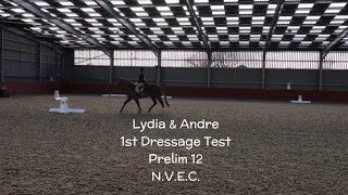 Lydia & Andre - Newbold Verdon Equestrian Centre | Unaffiliated Dressage Test | Prelim 12