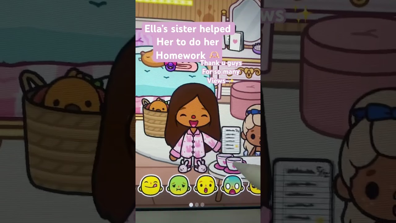 Toca boca happy family homework