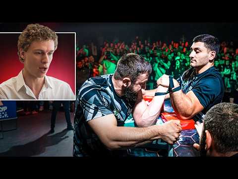 THE HARDEST ARMWRESTLING TOURNAMENT. LARRATT'S NEW EXERCISE. BREAKDOWN AND REACTION.