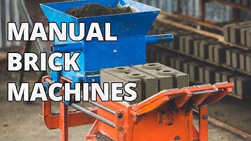 Interlocking Brick Machines (CSEB) - Manual & hydraulic - Build up Nepal
