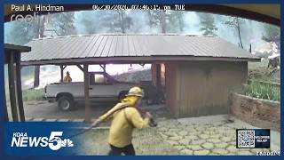 A Front-Line View of the Fight to Save Homes From the Aspen Acres Fire
