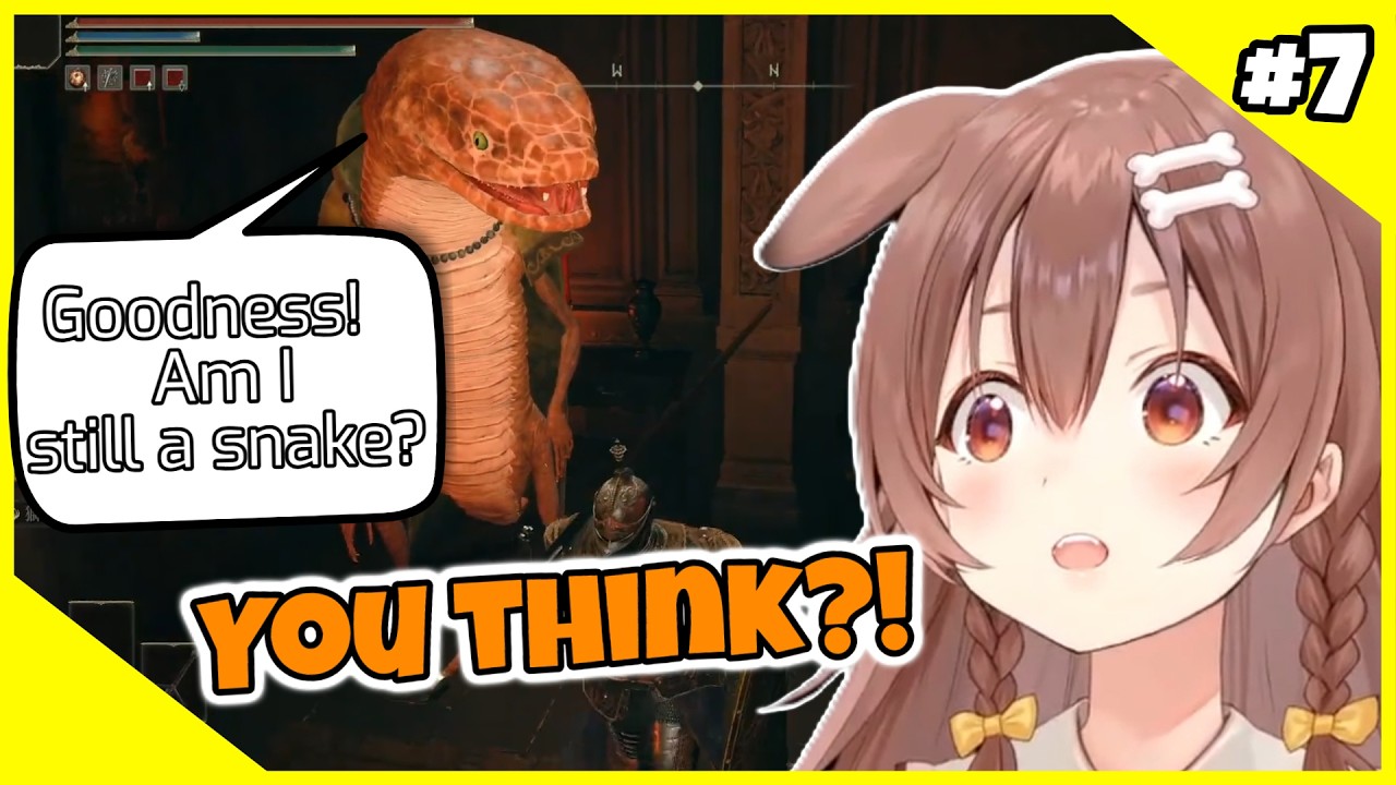 [Hololive] The Jar Village | Korone Elden Ring Highlights #7 [ENG SUBS]