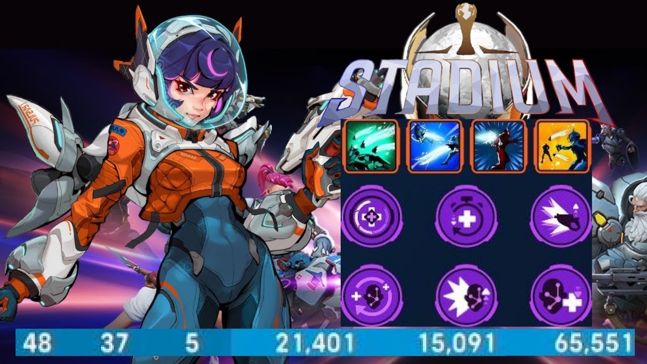 The Insane 50% MAX Cooldown Reduction Build on Juno || Overwatch 2 Stadium