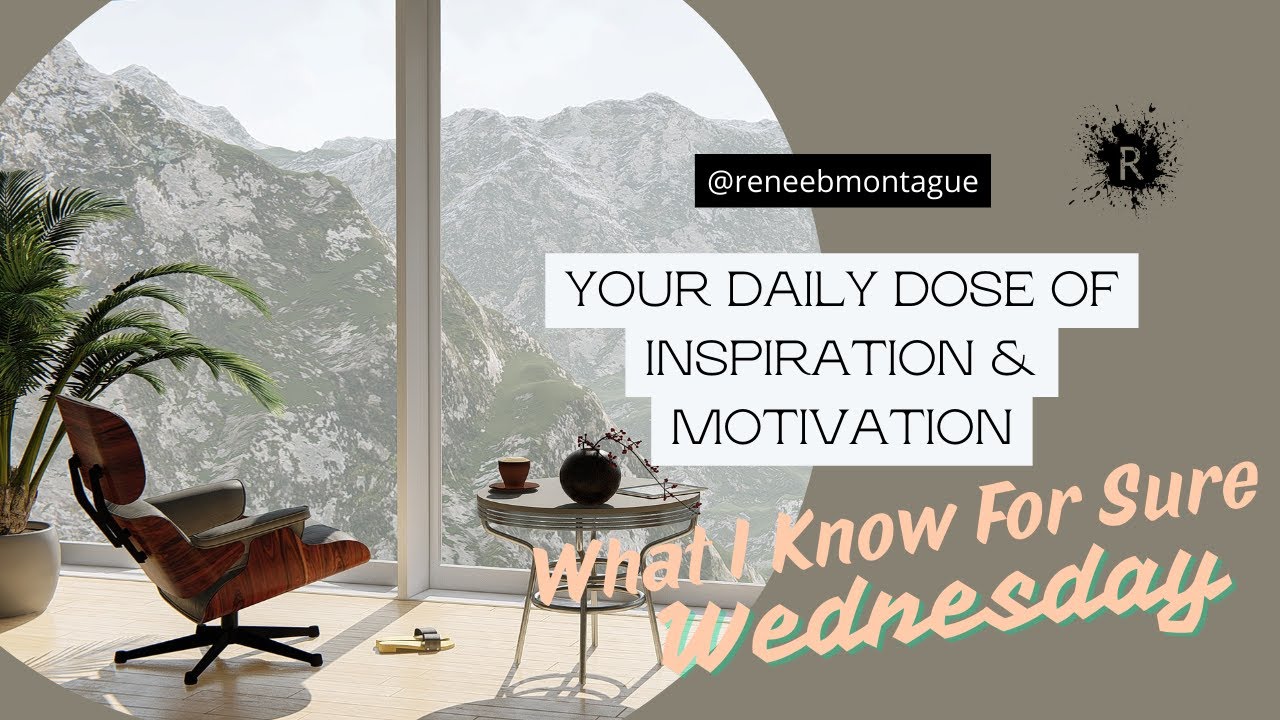 What I Know For Sure 