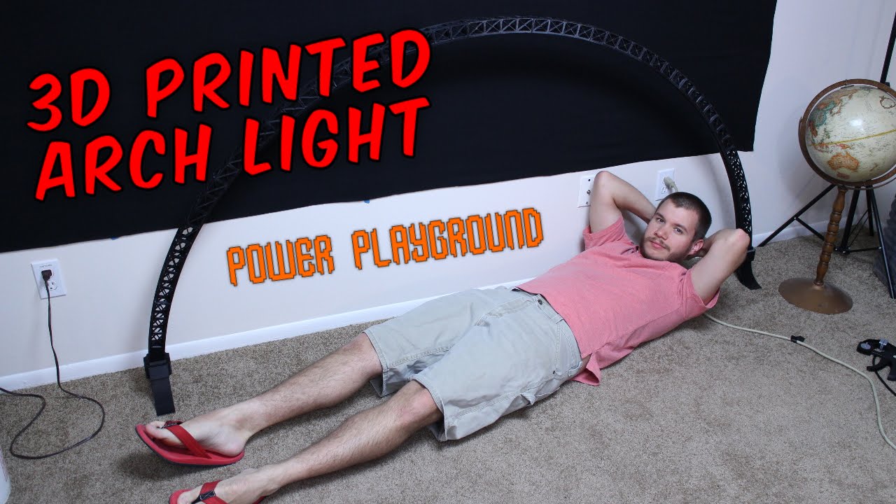 INSANELY HUGE 3D PRINTED LED ARCH LIGHT - Part 1