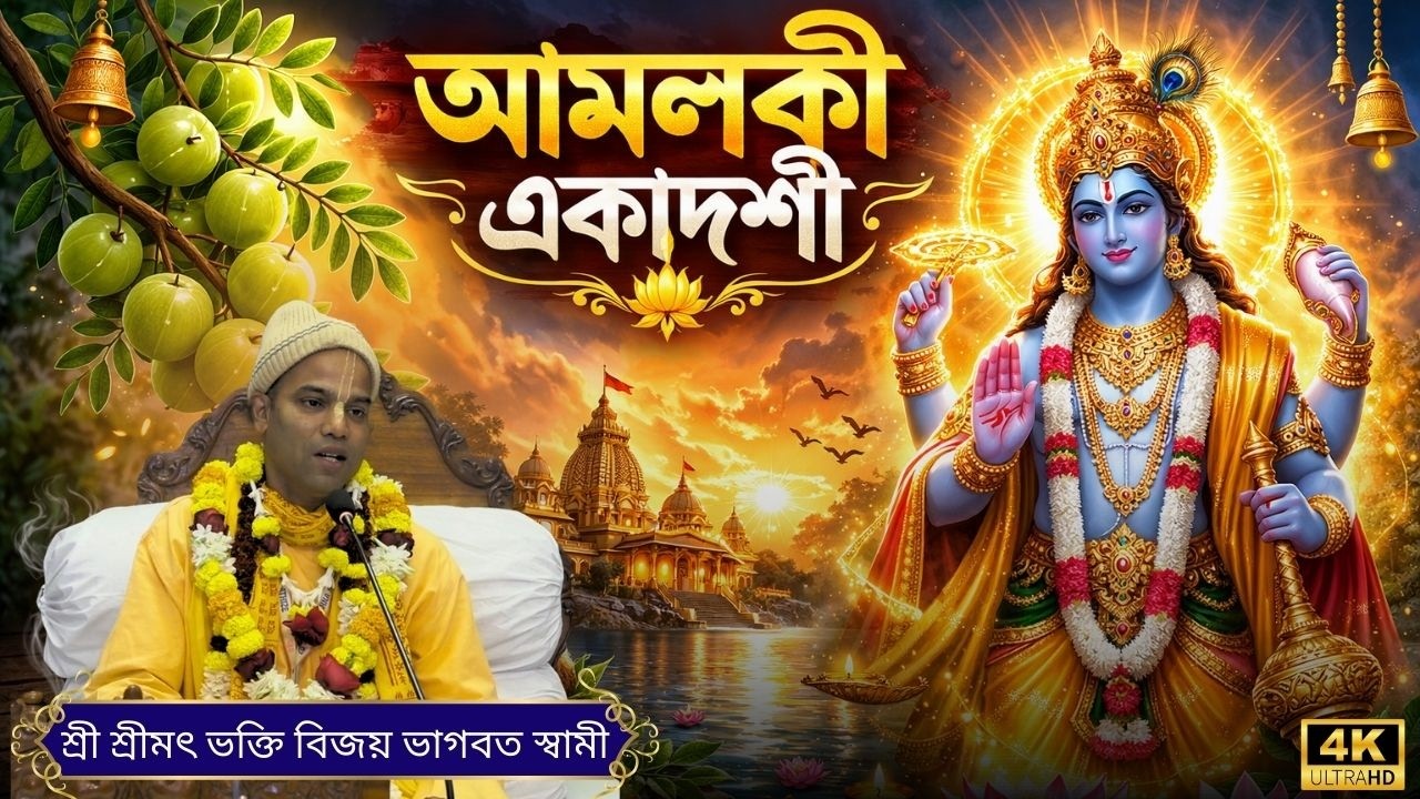 আমলকী একাদশীর ব্রত মাহাত্ম্য এবং পালন বিধি || ভক্তিবিজয় ভাগবত স্বামী || ISKCON Mayapur