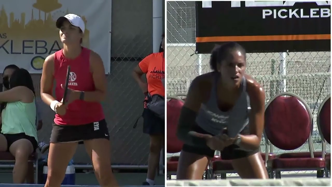 PPA Las Vegas Open Pro Pickleball Mixed Semifinals Loong/Parenteau Vs