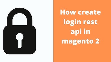 How create login rest api in magento 2