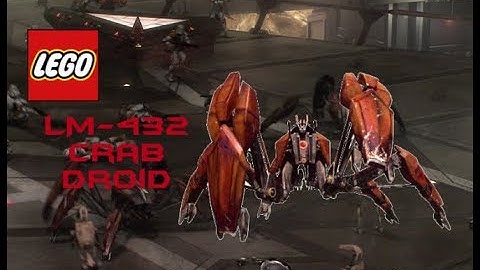 LEGO LM-432 Crab Droid Tutorial