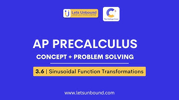AP Precalculus | 3.6 | Sinusoidal Function Transformations #maths #testprep #apprecalc2025