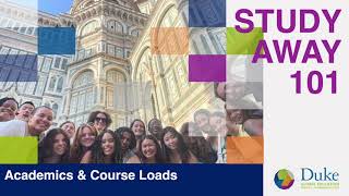 Study Away 101: Academics & Courseloads