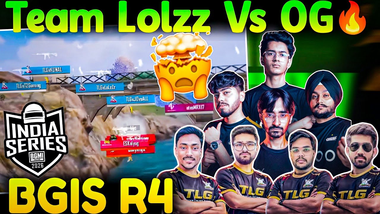 Team Lolzz vs OG🥵 BGIS Round 4 Day 1🚨 Team Lolzz Matches Highlights🔥
