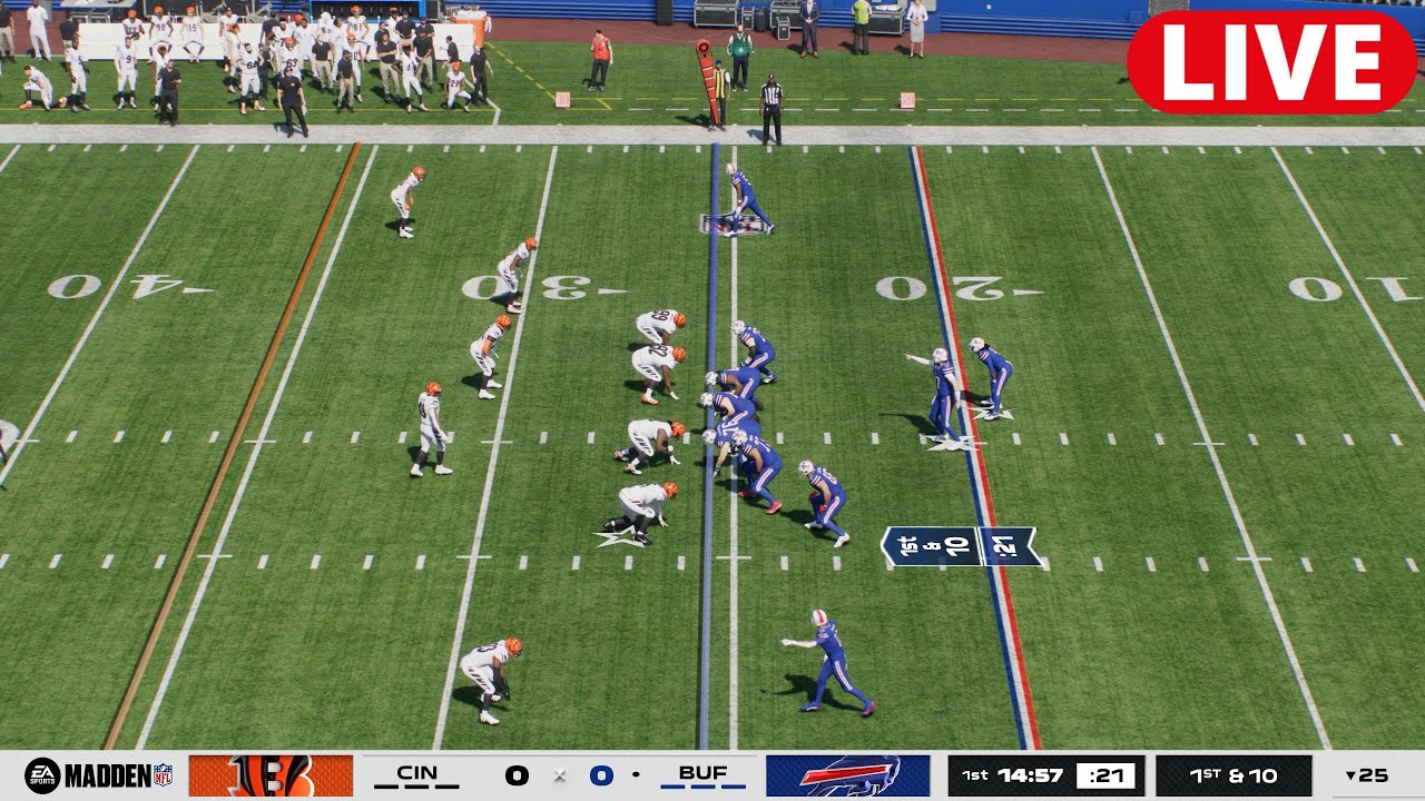 Bengals vs.Bills Full Game | 2025 NFL Season Week 14