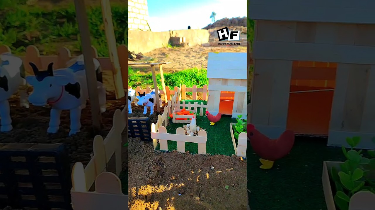 Mini House from Wooden Sticks 😍 | Fun Science for Kids