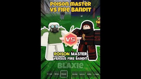 Vuurbandiet vs. Gifmeester | 99 nachten in het bos #robloxedit