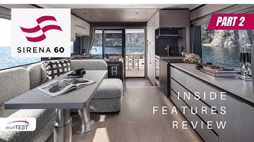 Sirena 60 Interior Tour — "Part 2" Next-Level Space, Style & Craftsmanship