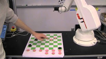 Robotic Checkers Arm Video 1