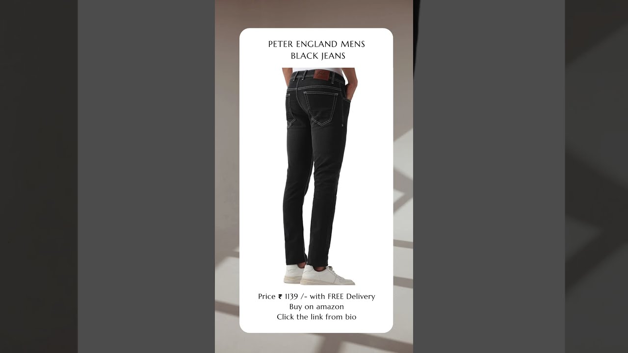 Buy PETER ENGLAND JEANS Black Mens Slim Collar Assorted Shirt | Shoppers  Stop