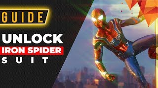 How To Unlock The Iron Spider Suit From Infinity War In Spider-Man Ps4