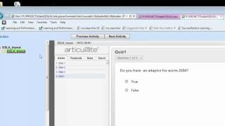 Simple SCORM LMS Adapter Part 1