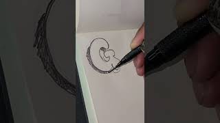 Como dibujar letras GRAFFITI 🔥#graffiti #letter #bubble #lettering #viral #tutorial #easy #sketch