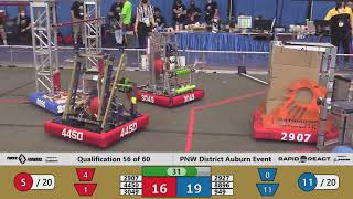 Qualification 56 - 2022 PNW District Auburn Event