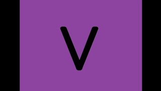 Letter V Song