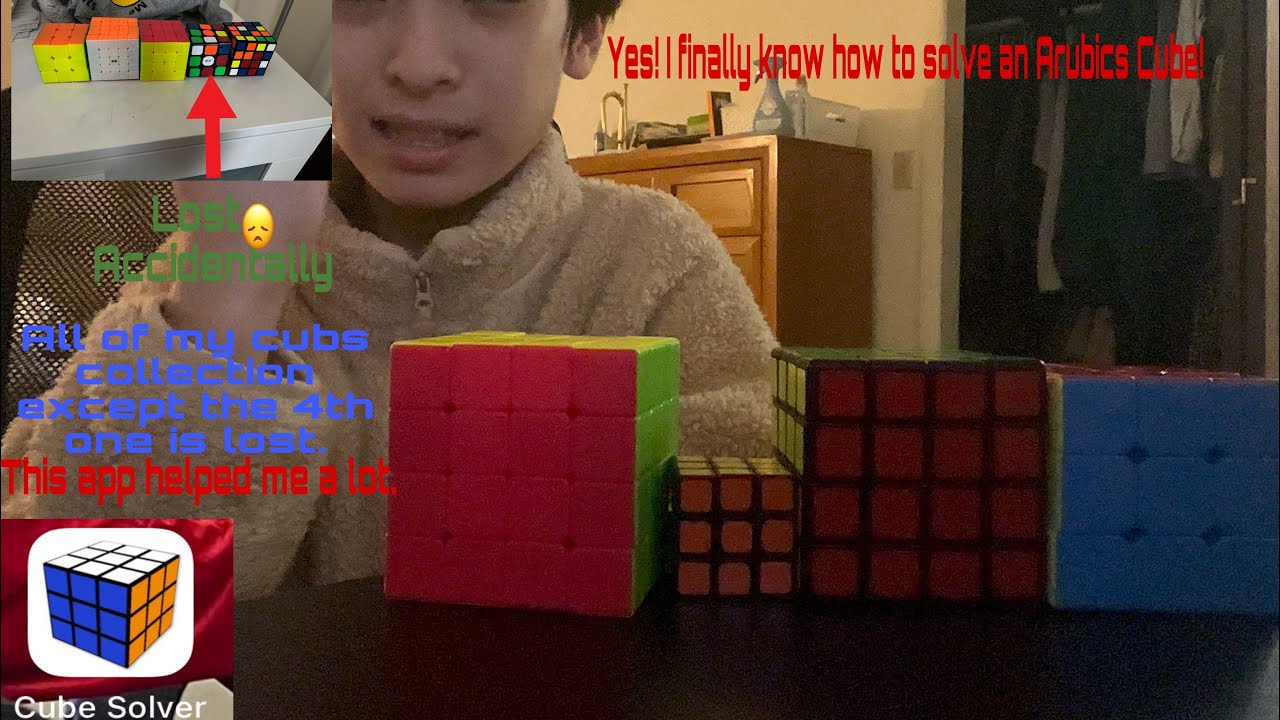 Cube solver help me solve almost all my cubes! - YouTube