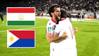 Tajikistan vs Philippines | All Goals & Highlights | Asian Cup Qualifiers 2027 Тоҷикистон Филиппин