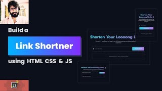 Full 44. URL Shortener using HTML, CSS, JAVASCRIPT & REST API. News