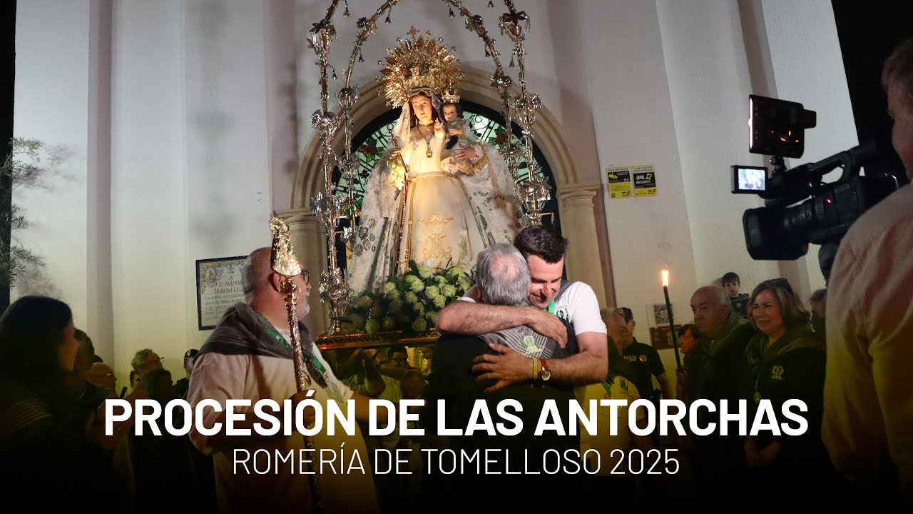 Procesión de las Antorchas | Romería Virgen de las Viñas 2025 · Tomelloso