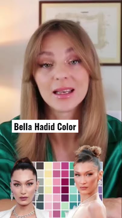 Bella Hadid Color Palette: Soft Summer Analysis #shorts - YouTube