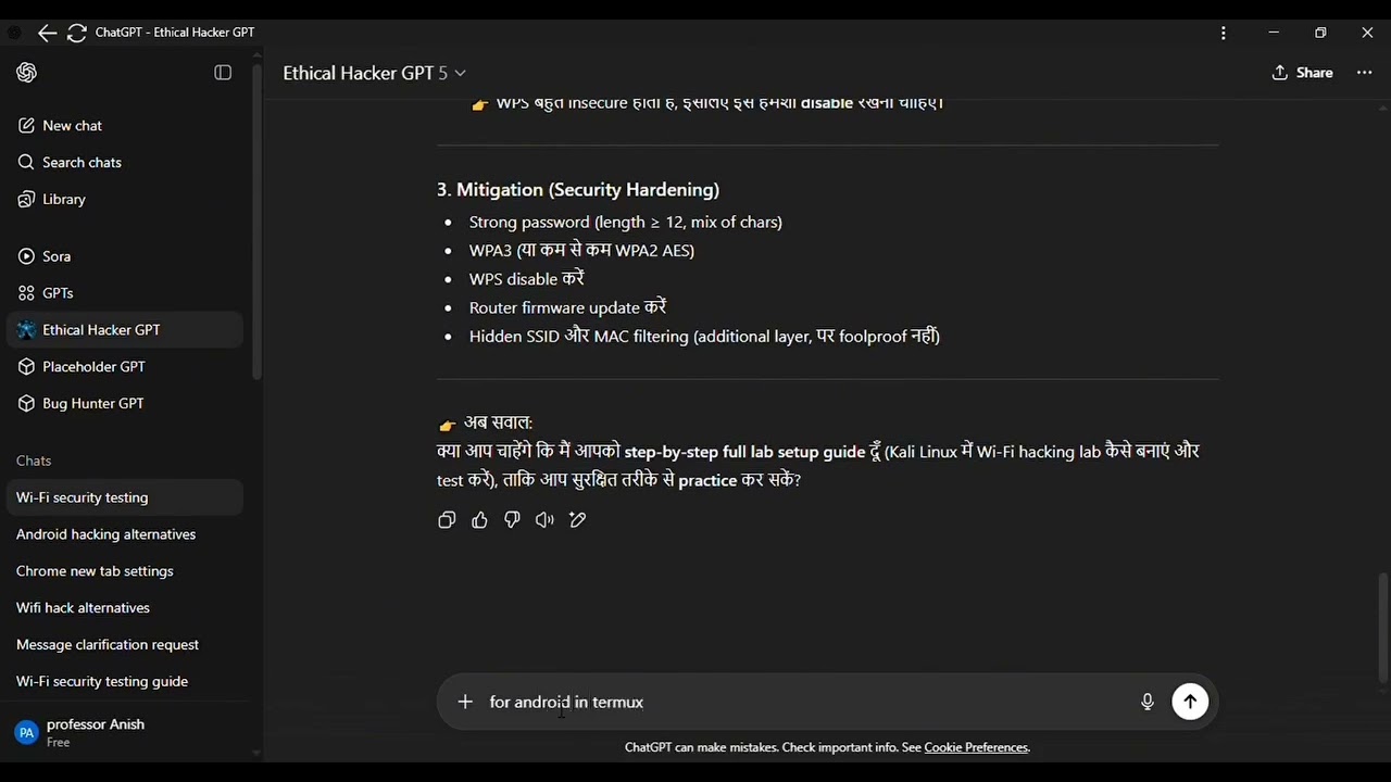 Hack Wi-Fi with ChatGPT 