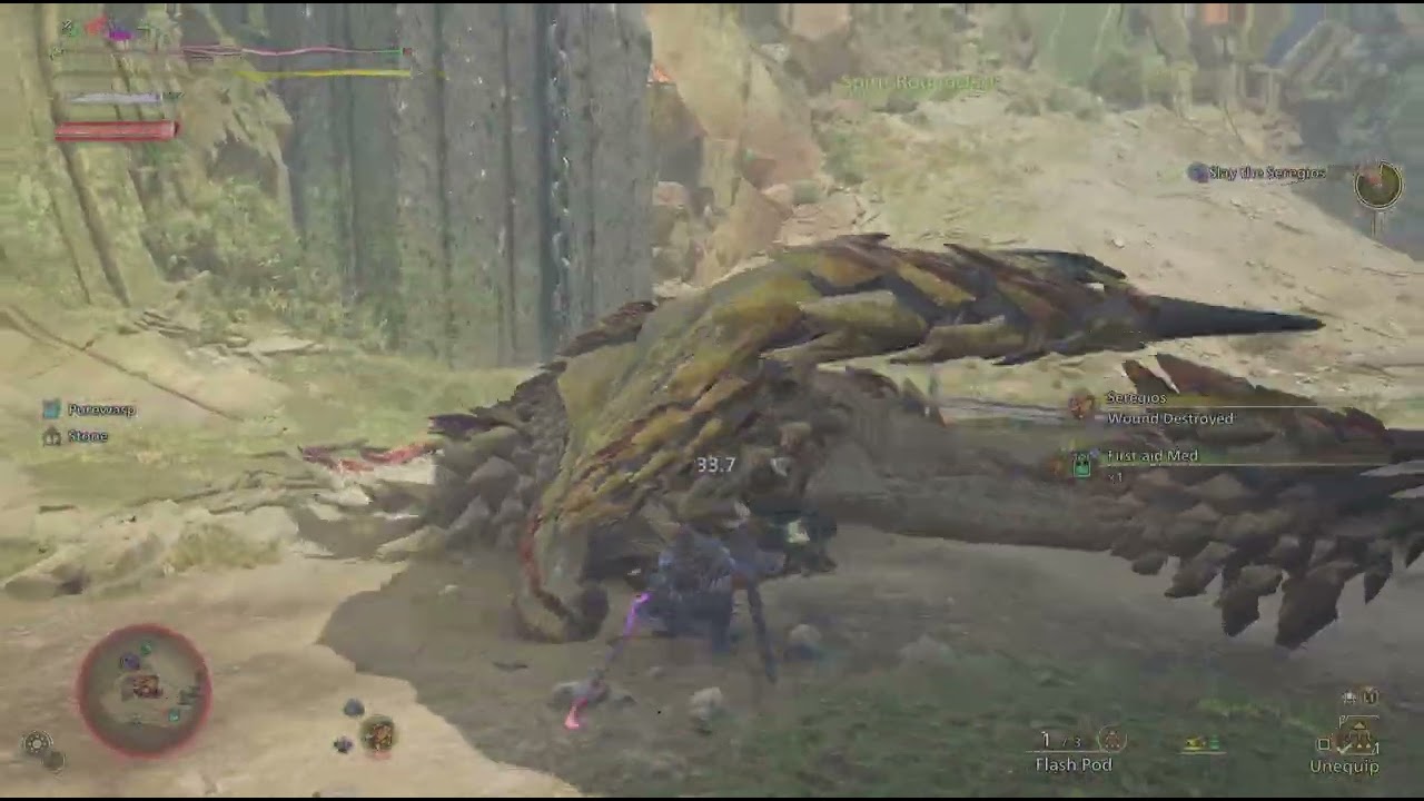 Monster Hunter Wilds_Arena Steve is ez after savage omega