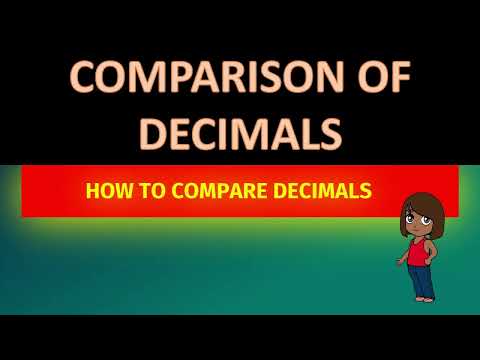 Comparing Decimals | Grade 4 Maths Simplified
