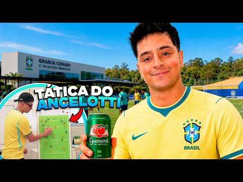 A ESTRUTURA DA SELEÇÃO BRASILEIRA NO BRASIL!