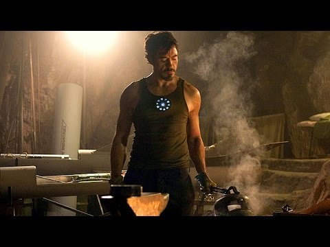 Tony Stark Builds Mark 1 - First Suit Up Scene  - Iron Man (2008) - Movie CLIP HD