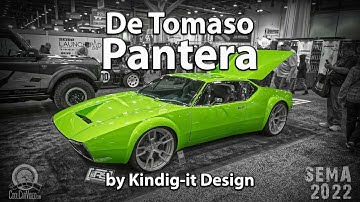 De Tomaso Pantera Modified By Kindig-It Design at 2022 SEMA